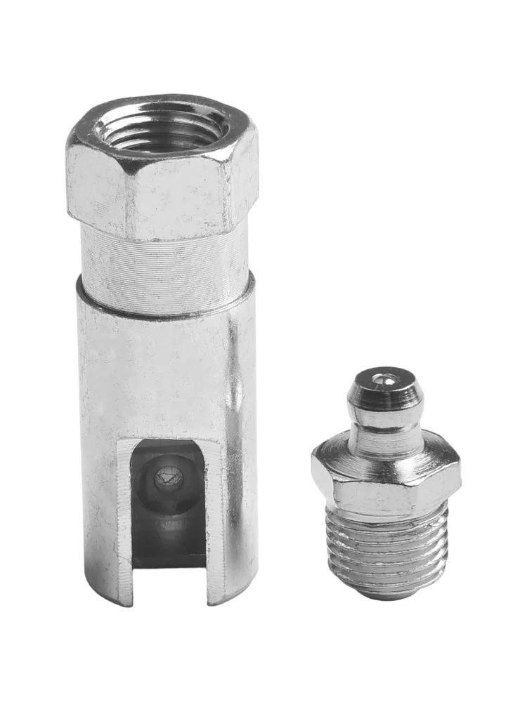 Note Package Content Inch NPT Threads Grease Application Carbon Steel Degree Grease Coupler Pc Silver Reliable