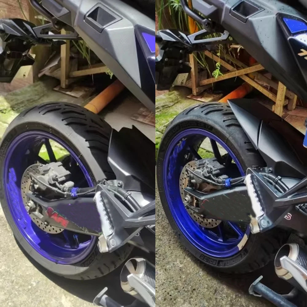 For Yamaha Tracer 900 GT Rear Fender Extender Mudguard Hugger Wheel Cover Motorcycle Accessories 2018 2019 2020 2021 2022 2023