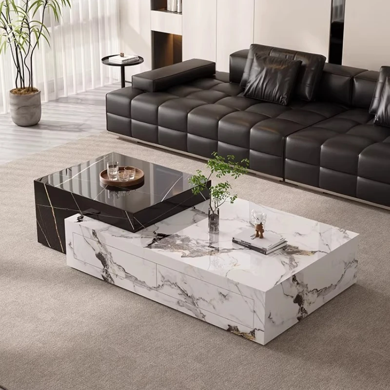 

Итальянский современный минималистичный креативный светильник, роскошный и элитный журнальный столик, мебель для гостиной, журнальный столик для гостиной