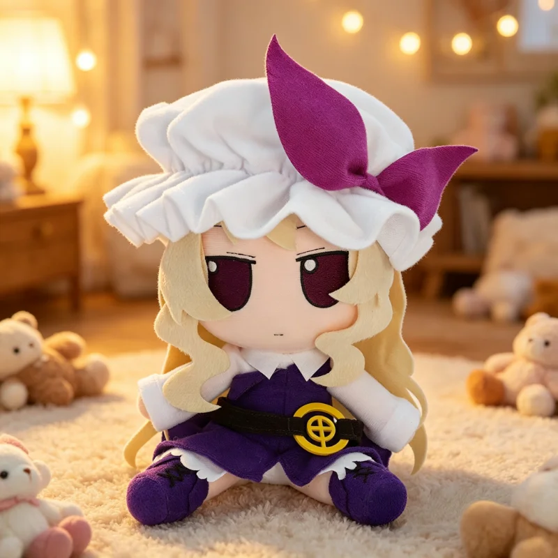 

Плюшевая кукла-фигурка Татасуки Но Тойохиме из Touhou Project, 20 см, для косплея, хлопковая, для детей, подарок на день рождения или праздник