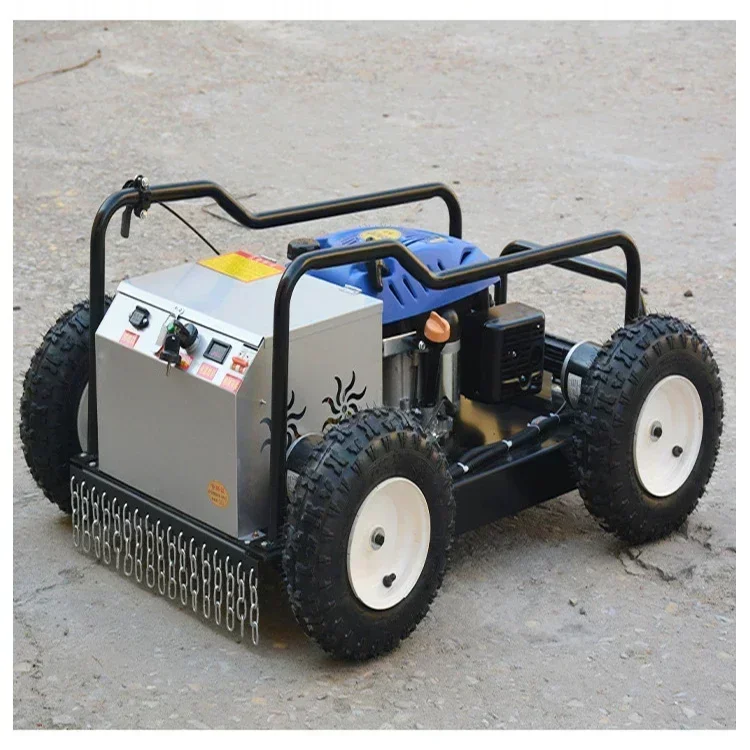 

Hot sales MIDE High-performance Four-drive remote control lawn mower machine New orchard lawn mower self-removing lawn mower