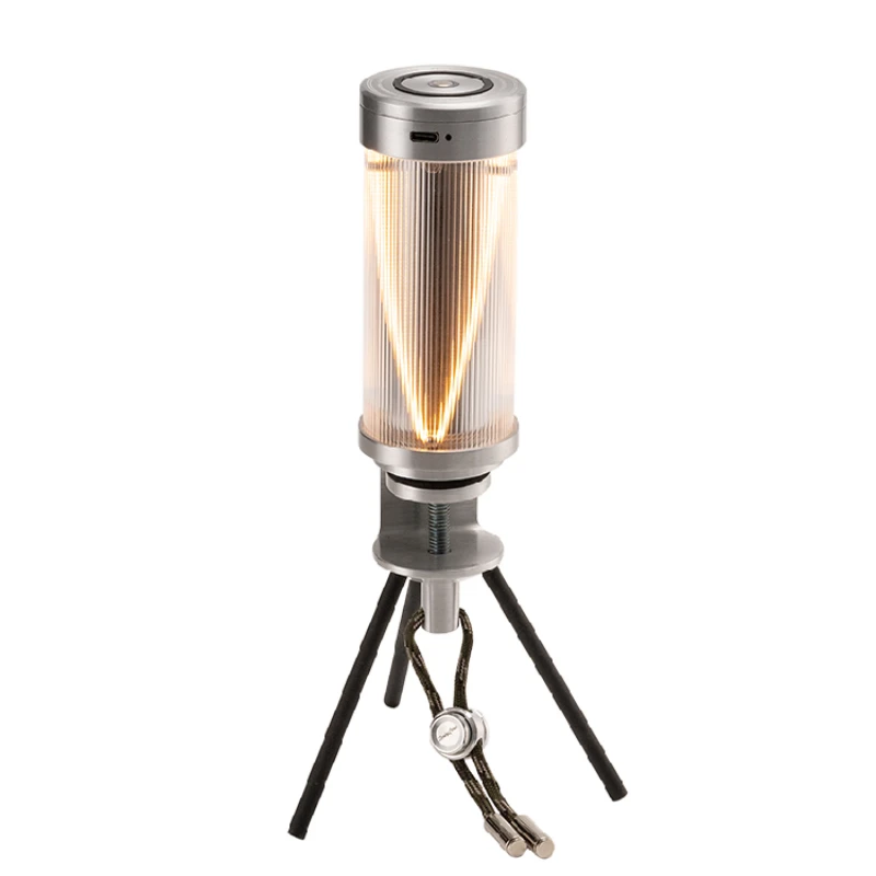 Outdoor camping decorative table lamp Breathing lighting atmosphere charging nightlight