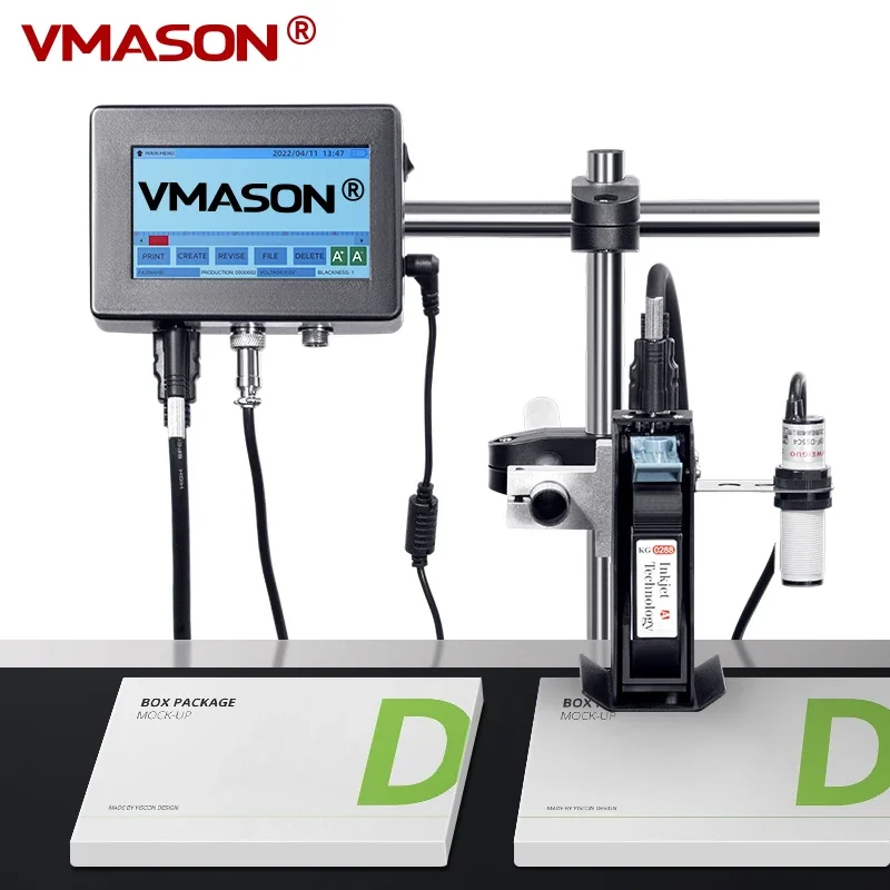 Batchcodenummer Industriële PVC-buis Klein karakter Continue datum Inkjetcodeprinter