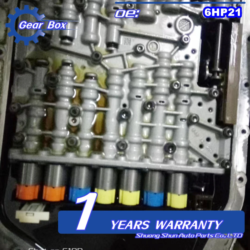 6HP21 6HP28 Transmission Valve Body with 7 Solenoid Valves RWD ZF6HP21 ZF6HP28 for BMW Audi Jaguar