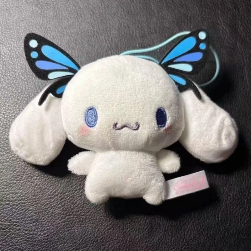 

аниме Cinnamoroll Плюшевые игрушки Головной убор бабочка 10 см Девушка сердце Подвеска для школьной сумки Парный брелок Праздничные подарки
