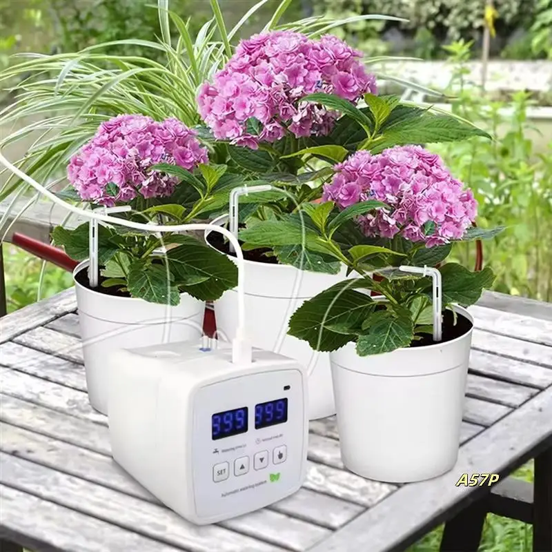 

Garden Self-Watering Pump Intelligent Automatic Watering For 10 Potted Plant Flower