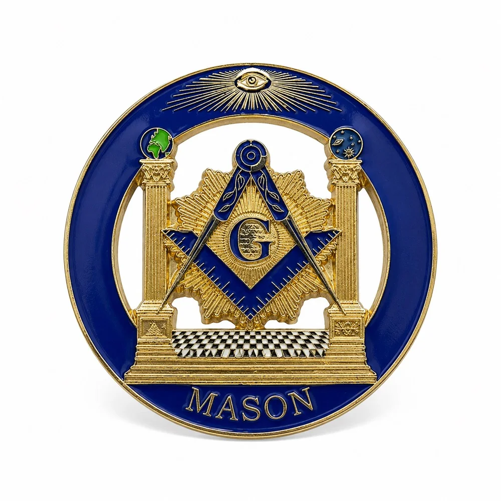 Masońskie emblematy samochodowe 3 \