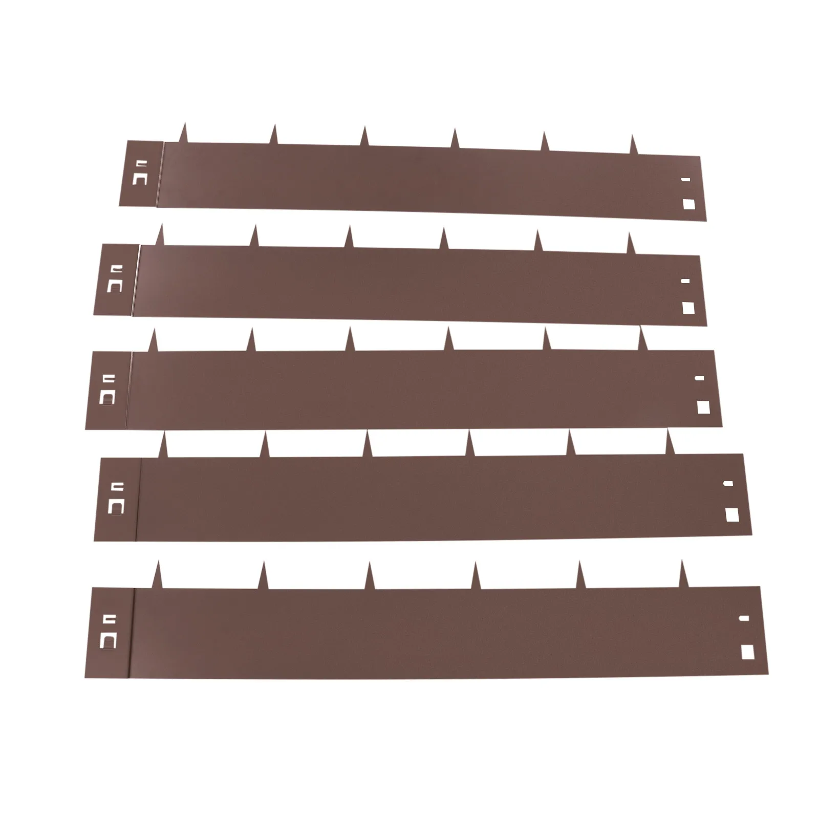 

Steel Lawn Edging, 5PCS Metal Landscape Edging, 5"x39" Garden Edging Border, Flexible Steel Landscape Border