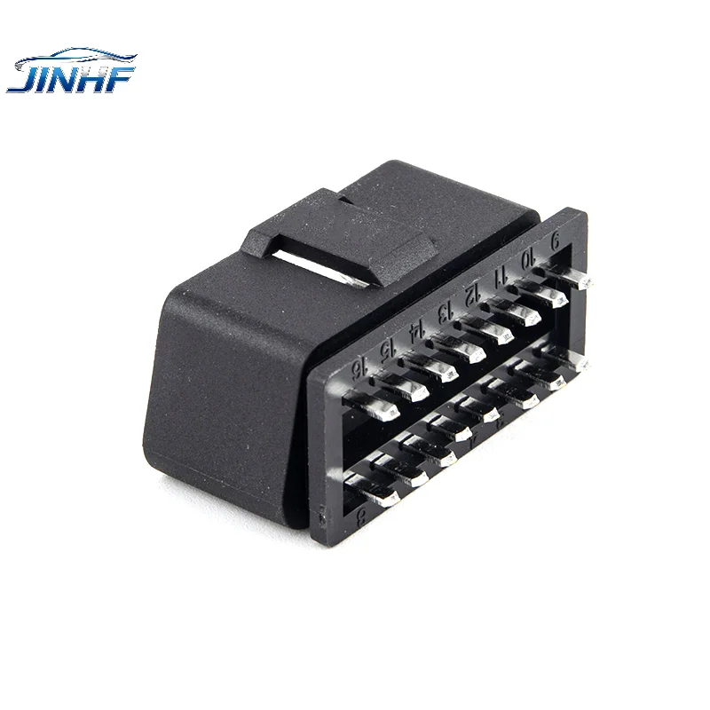 Car Connector 12V 16 Pin Male Plug Diagnostic Tool Terminal Connection Plug