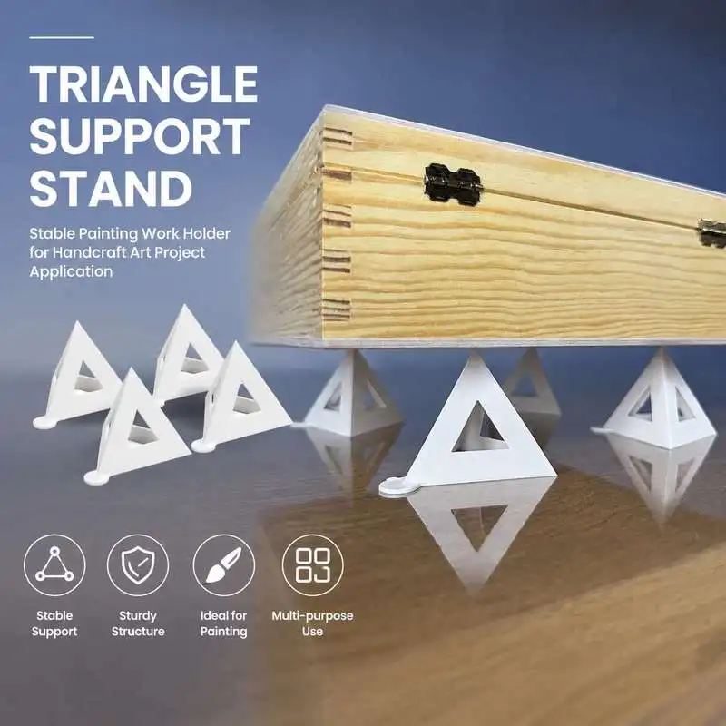 Spray Painting Triangle Support Stand Stable Painting Work Holder for Handcraft Art Project Application