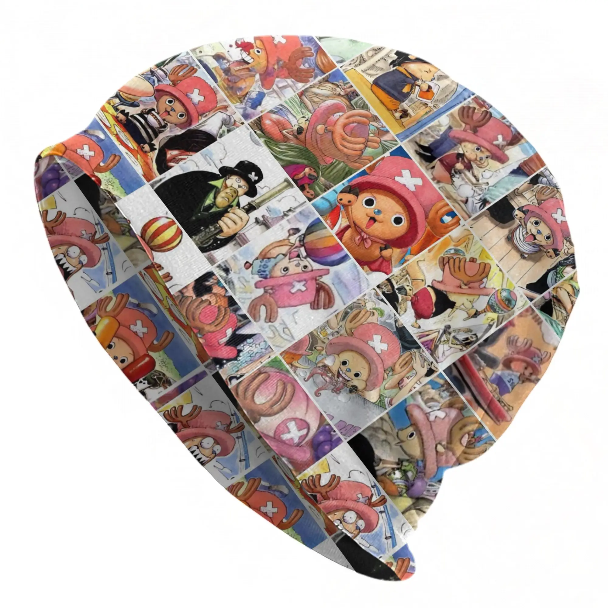 Tony Tony Chopper Bonnet Hat Casual Outdoor One Piece  Skullies Beanies Hats Men's Women's Spring Dual-use Caps