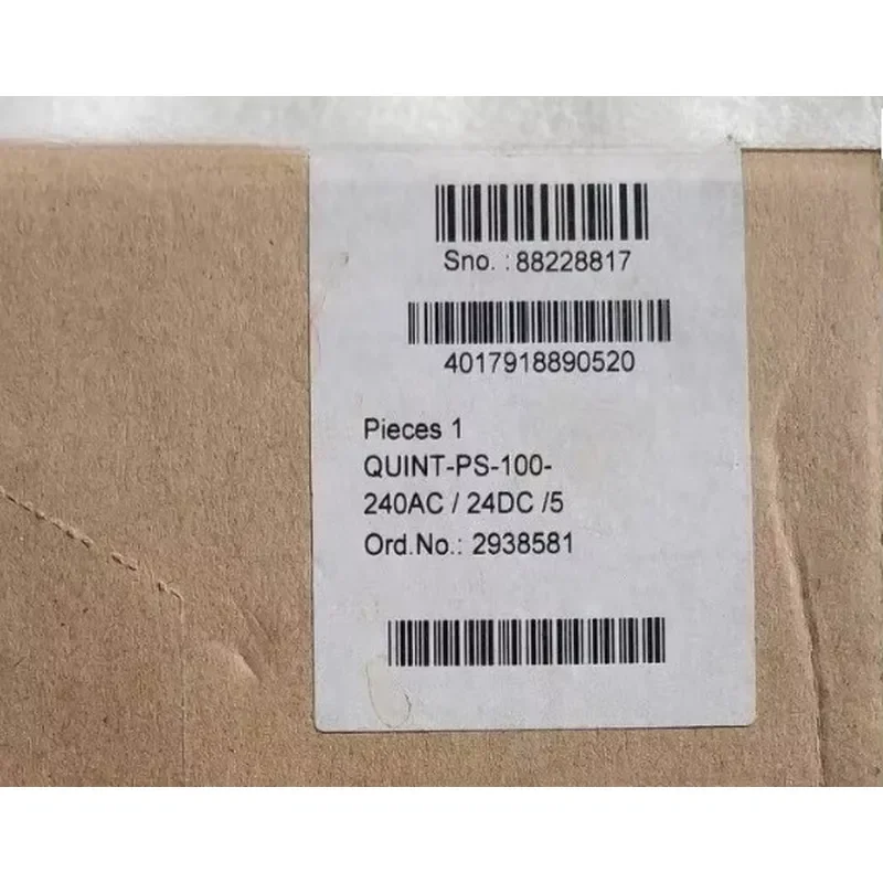 Hot Brand New 2938581 QUINT-PS-100-240AC/24DC/5 QUINT POWER 24VDC/5A Switching Power Supply Fast Delivey