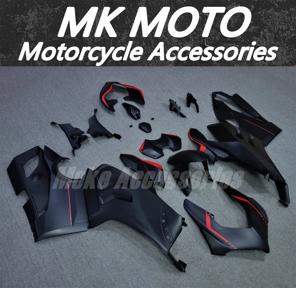 Fairings Kit Fit For Panigale v4s v4r 2020 2021 Bodywork Set 20-21 Abs High Quality Injection Matte Black Red