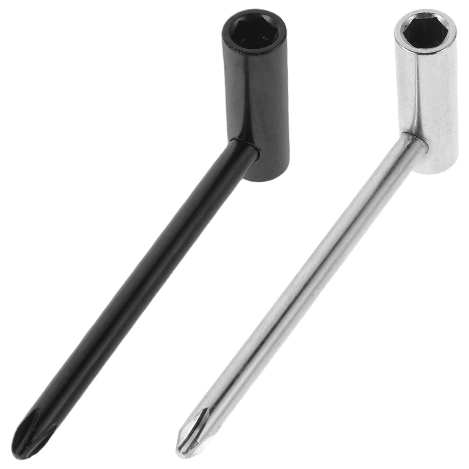 

2 Pcs Guitar Adjustment Tool Neck Calibration Setup Wrench Metal Alignment