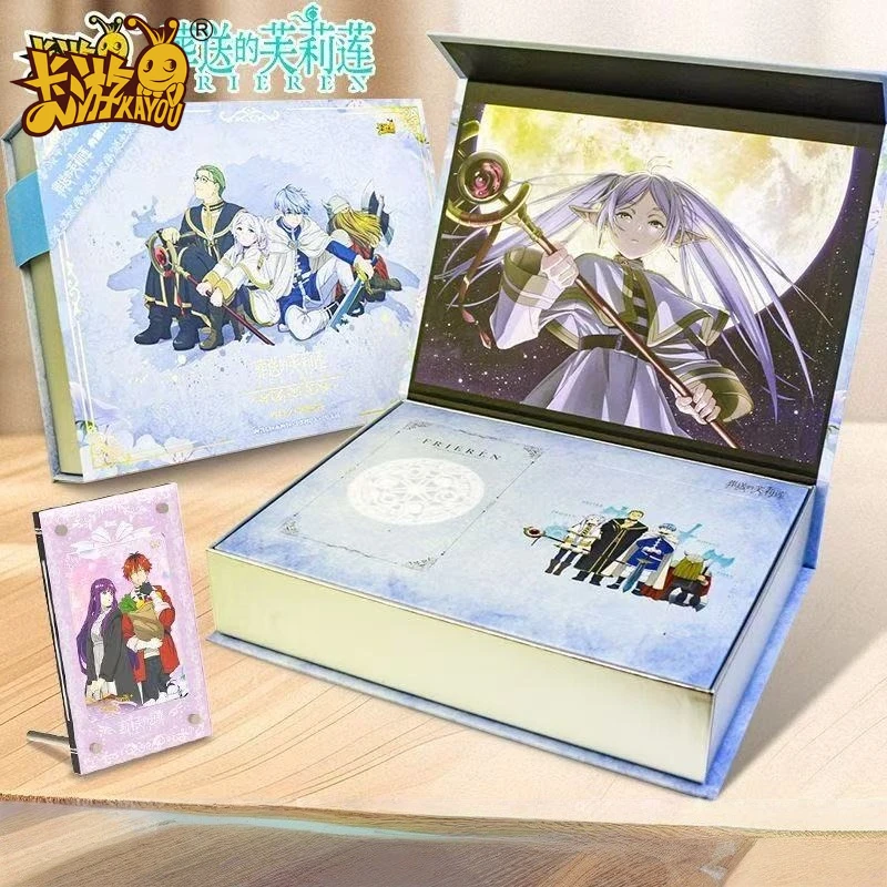 KAYOU 정품 Frieren: Beyond Journey's End Adventure Journey 컬렉션 카드 Poetry of Time 컬렉션 에디션 주변기기 선물