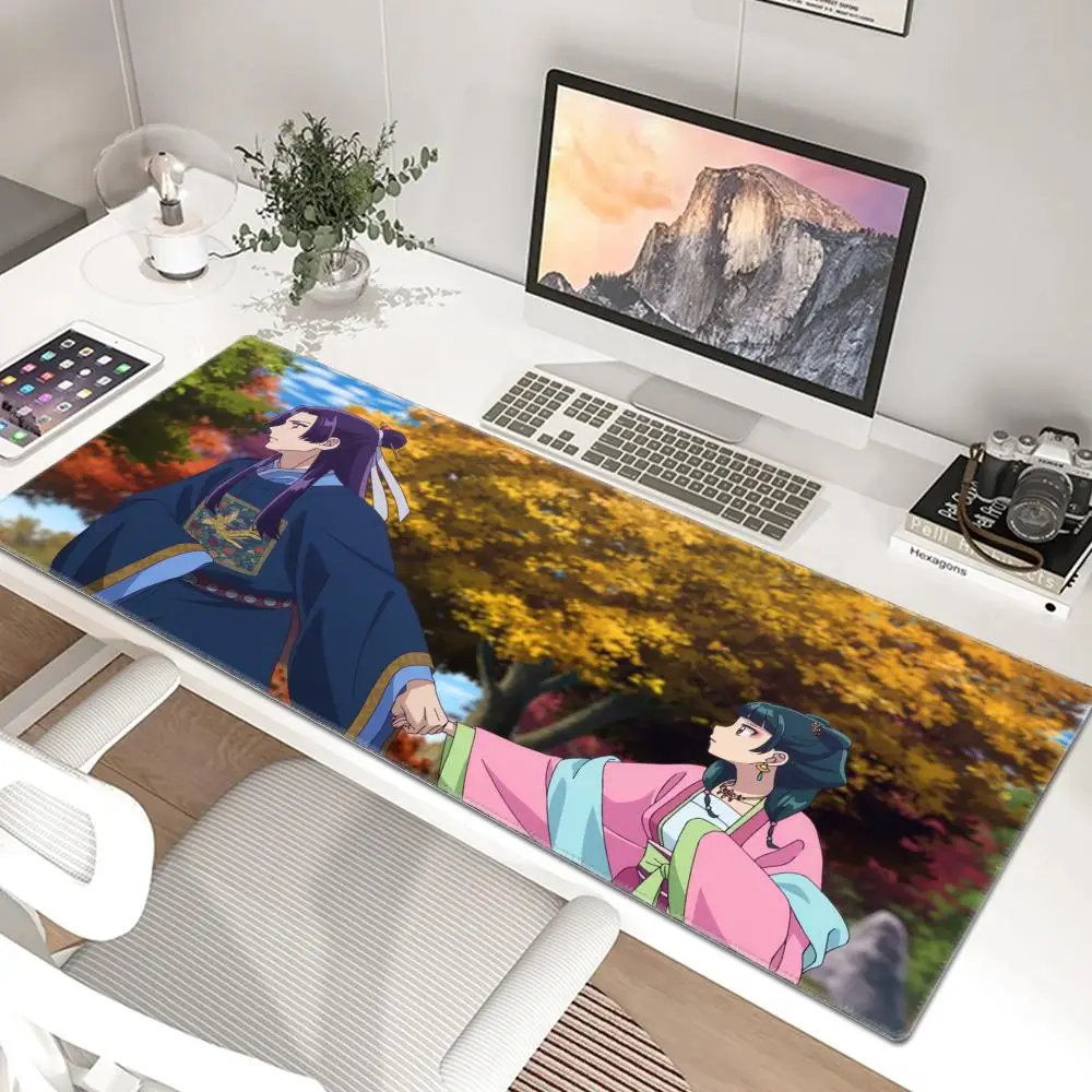 Apothecary Diaries Anime Gamer Computer HD Mousepad XXL Mouse Mat Natural Rubber Non-Slip Carpet XXL Tablemat Desk accessories