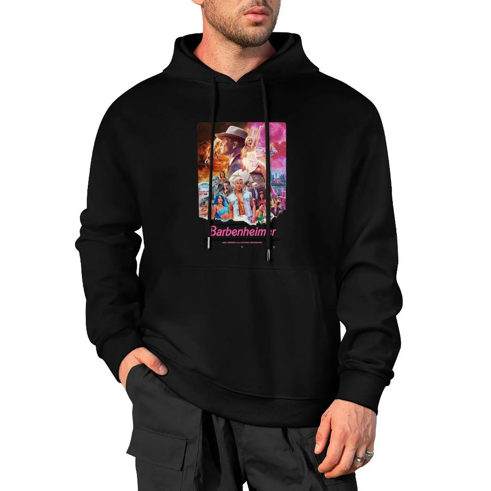 

Barbenheimer Pullover Hoodie men's clothing autumn clothes men's sweat-shirt men's autumn clothes graphic hoodies