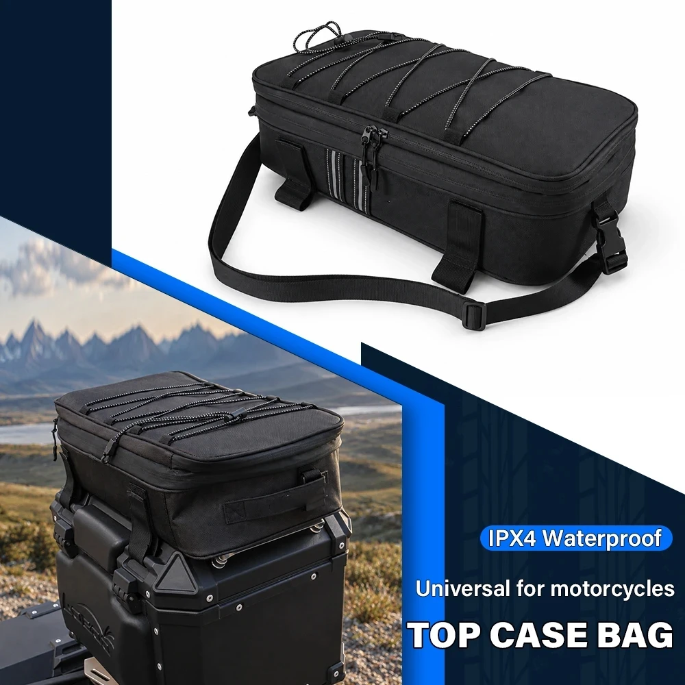 Motorcycle Waterproof Top Bags Case Storage Luggage Pack Top Box Panniers Bag For BMW R 1250 1200 GS LC Adventure R1200GS F650GS