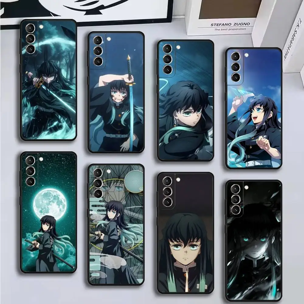 

Anime M-Muichiro T-Tokito Phone Case For Samsung GalaxyA13,21s,22,31,32,52,53,71,72,73,Soft Black Cover