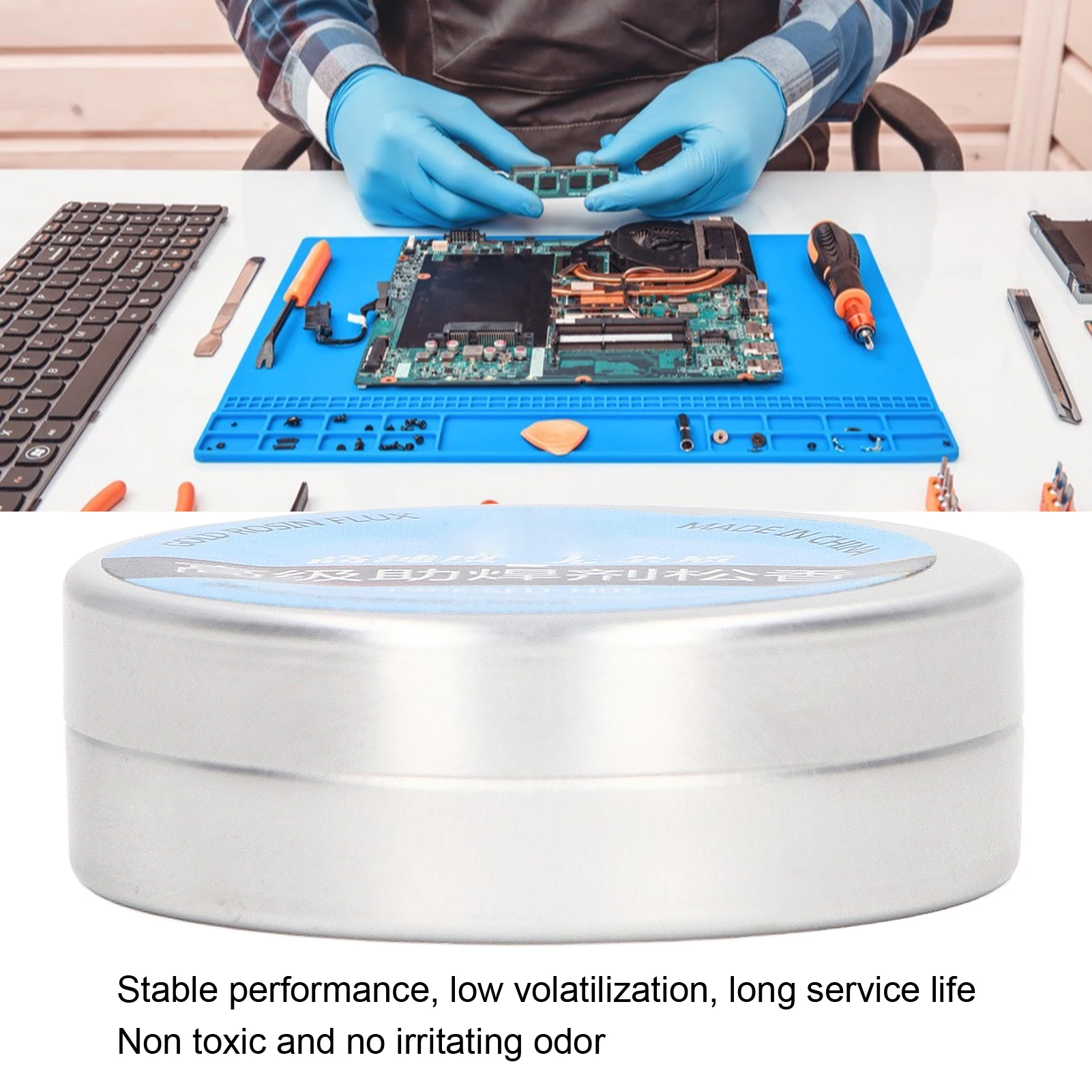 Soldering Flux High Purity Mobile Phone Computer Repair Manufacturing Rosin Paste 30g SFD H05 Soldering Paste