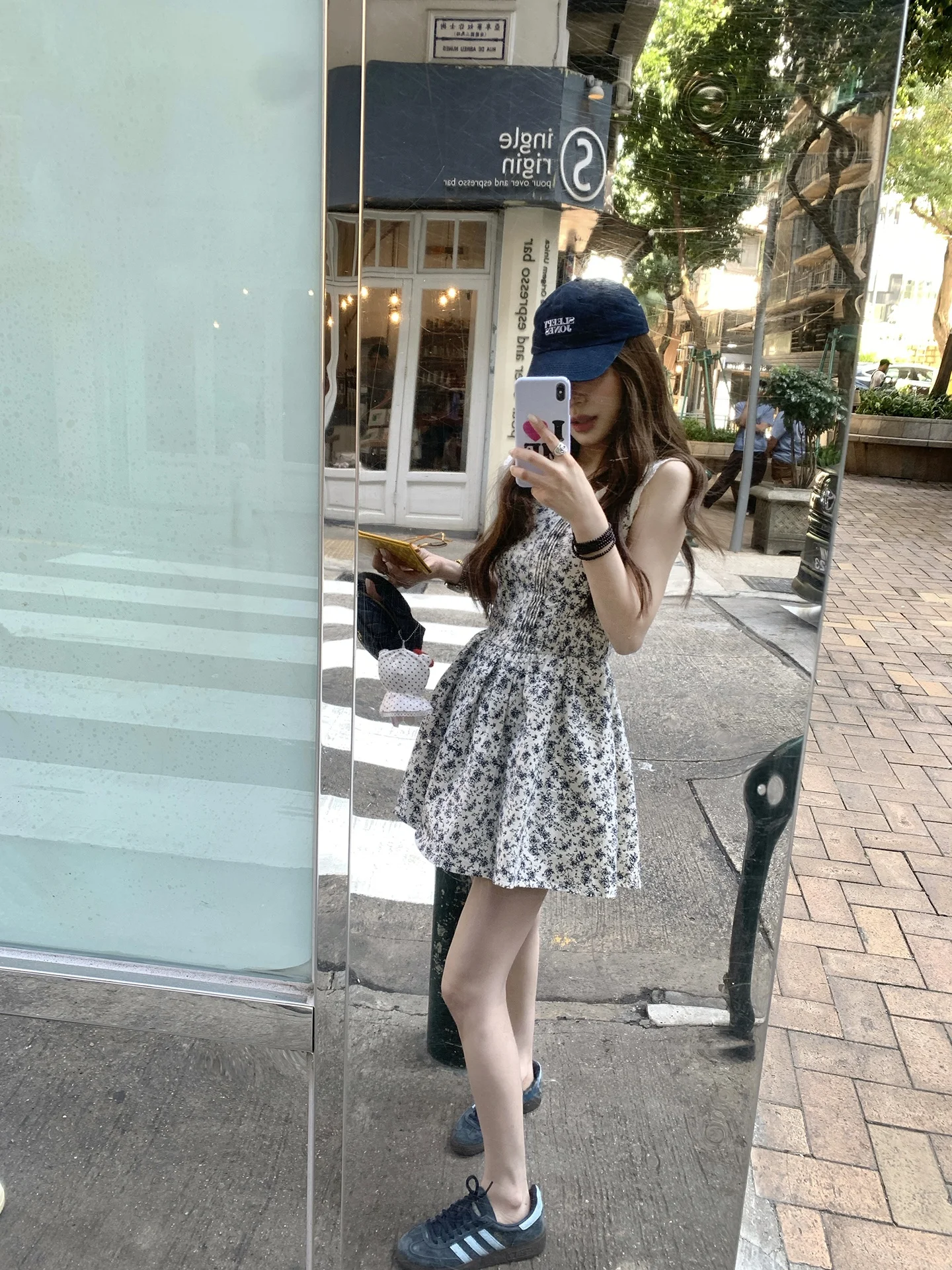 

Ретро-платье с цветочным кружевом, женское, с завышенной талией, элегантное, А-силуэт, повседневное, с длинным рукавом, весенний сезон, от китайского производителя