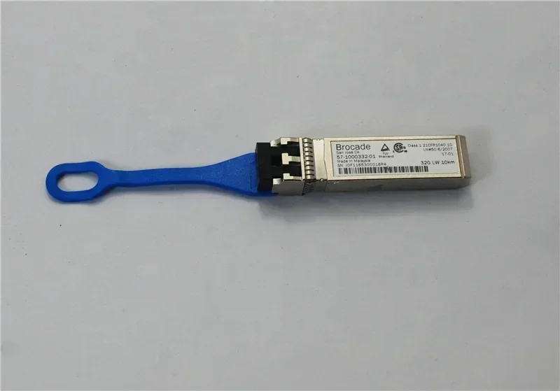 2026 Original Brand Brocade XBR-000238 32G FC SFP+ LWL - 10km Transceiver Module, 57-1000332-01 Fiber Optic Equipment