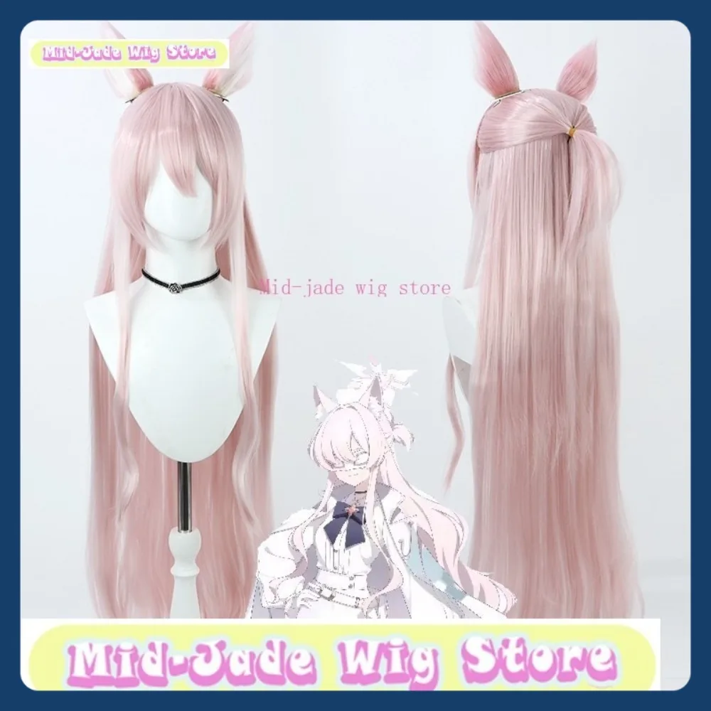 Peruca de jade médio loja azul arquivo akira sorai peruca cosplay anime jogo rpg festa de halloween peruca sintética