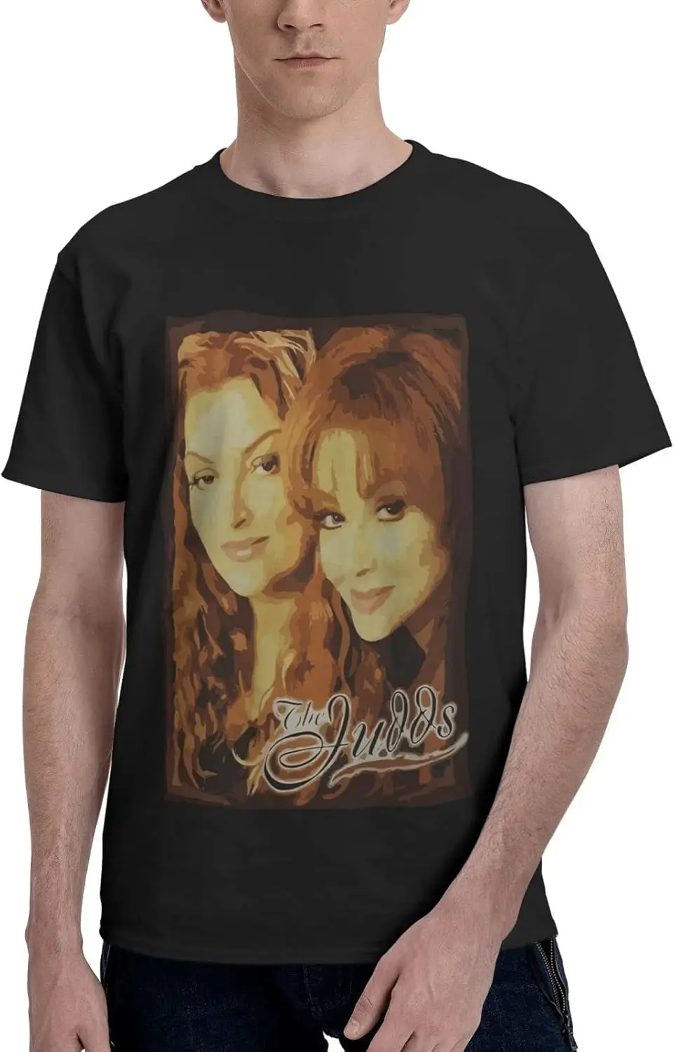 T-shirt da uomo con stampa 3D, colorate, comode, personalizzate, musica country Matriarch Naomi Singer Judd