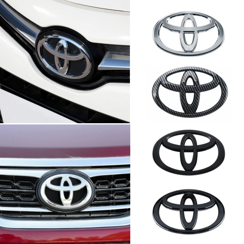 

3D-эмблема из АБС-пластика для передней и задней части автомобиля Toyota Corolla, Camry, Reiz, Highlander, для решетки радиатора, багажника, внешнего тюнинга, автомобильные аксессуары