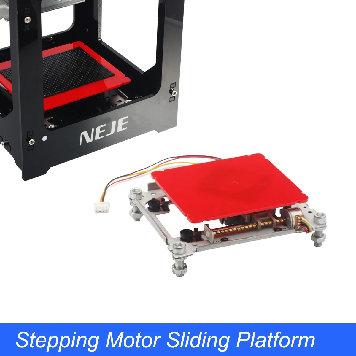 Imagem -04 - Neje-stepping Motor Deslizante Peças Plataforma Substituição da Máquina de Gravação a Laser