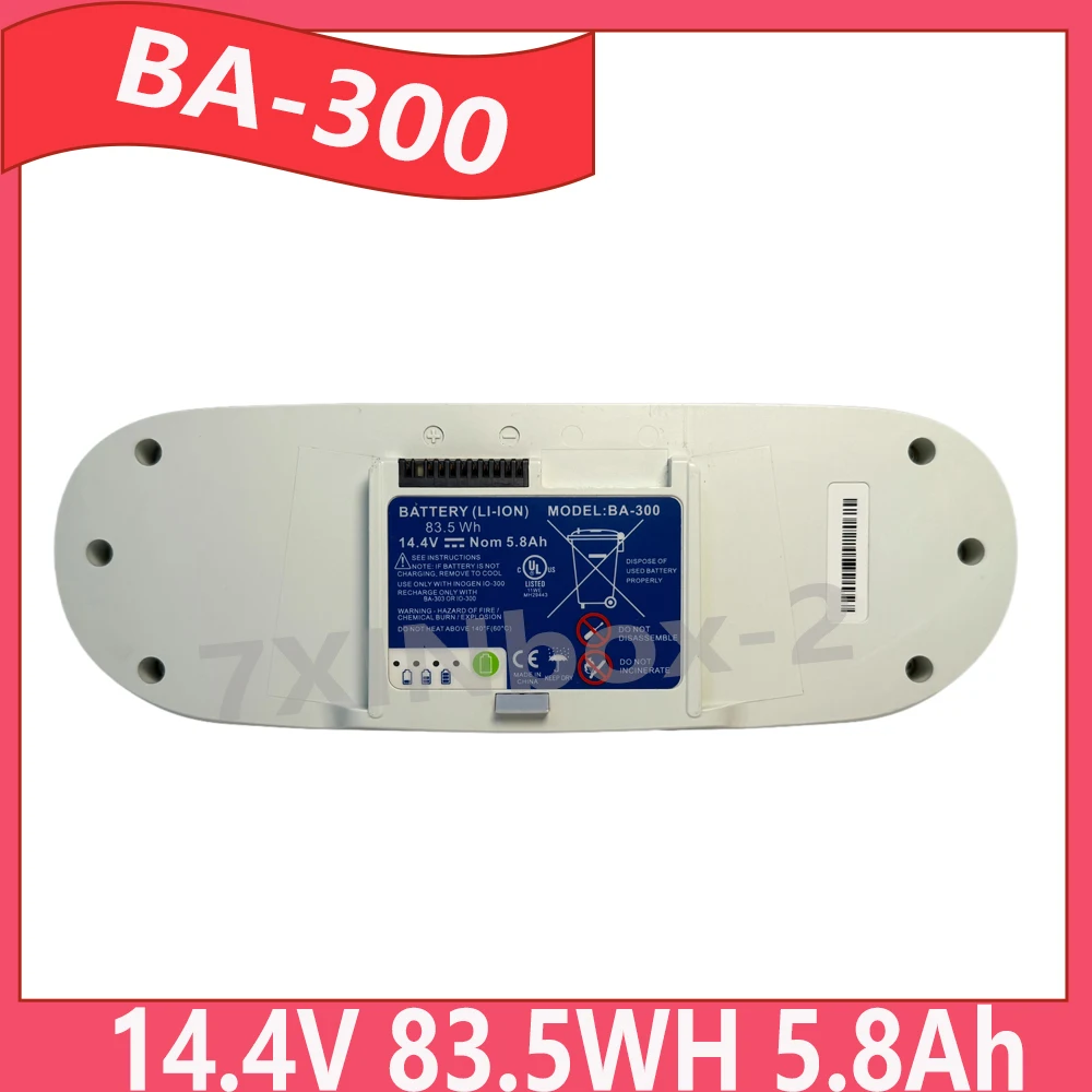 

BA-300 1400-1010-8 14.4V 83.5WH 5.8Ah Li-ion Battery For Oxygen Machine Inogen G3 For OxyGo BA-316