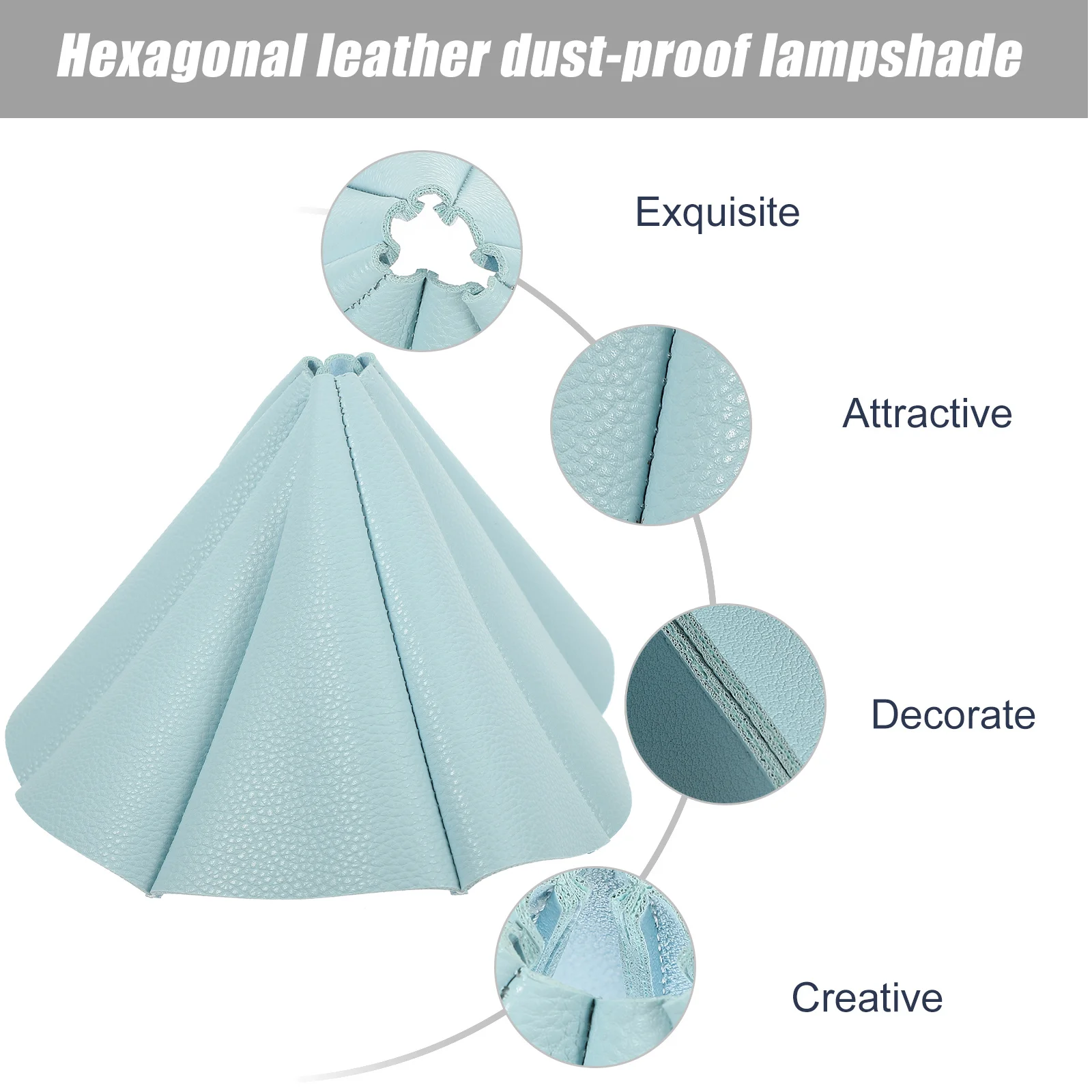 

1Pcs Dustproof Lampshade Delicate Lamp Cover Accessory Decorative Lamp Shade for Home Lampshade
