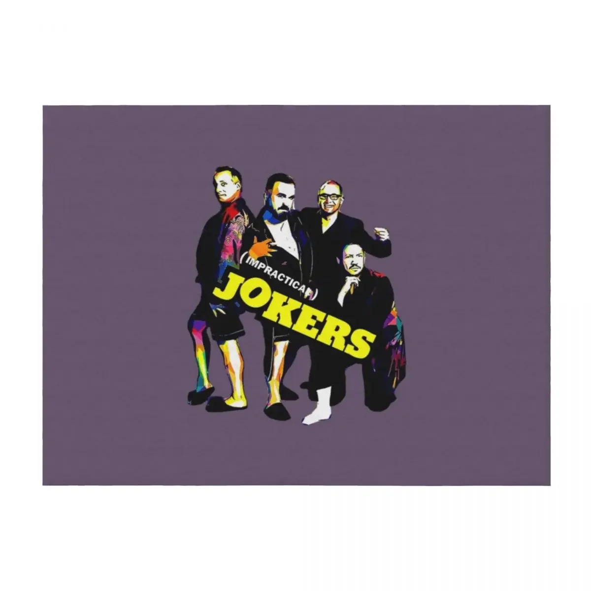 

Impractical jokers I Brake For Sal Vulcano Throw Blanket blankets ands Multi-Purpose heavy to sleep for winter Blankets