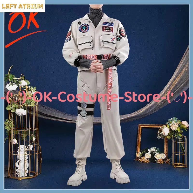 

[Customized Size] NIJISANJI VTuber Kagami Hayato Cosplay Costume UCHUPARTY 4th Anniversary Space Outfit Halloween Party Uniform