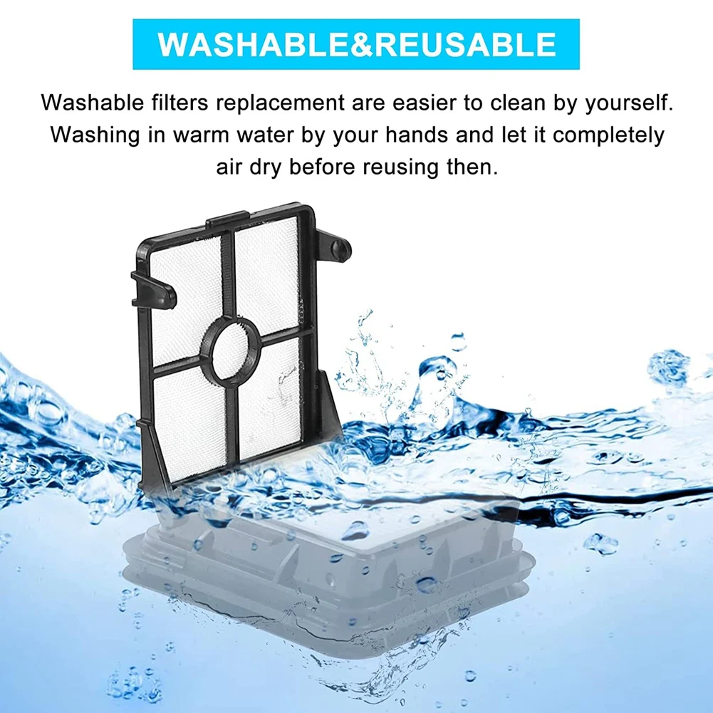 Replacement Filter for Bissell Crosswave Vacuum 1866 1785 2554A 2306 2306A 2554 1785A Replace 1608684 Filter