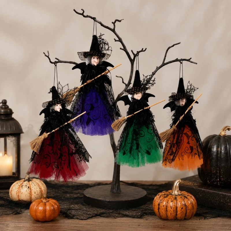 Star Tree Topper - Nuova Bambola Strega di Halloween, Ornamento
