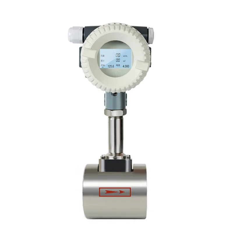 

Pipeline natural gas liquid intelligent temperature and pressure compensation vortex flowmeter LUGB