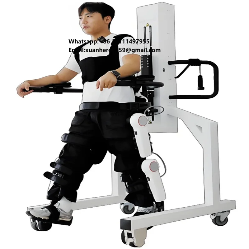 Medical Lower Limb Exoskeleton Rehabilitation Robot Assisted Standing and Walking Lower Extremity Gait Training for Hospital