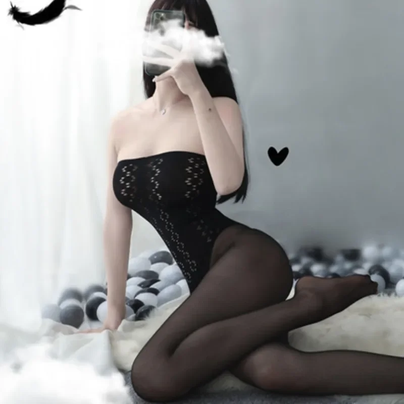 

Сексуальное женское белье, боди Тедди, горячие женские сексуальные костюмы, черное порно, нижнее белье с открытой промежностью, чулки, интимное латексное эротическое белье