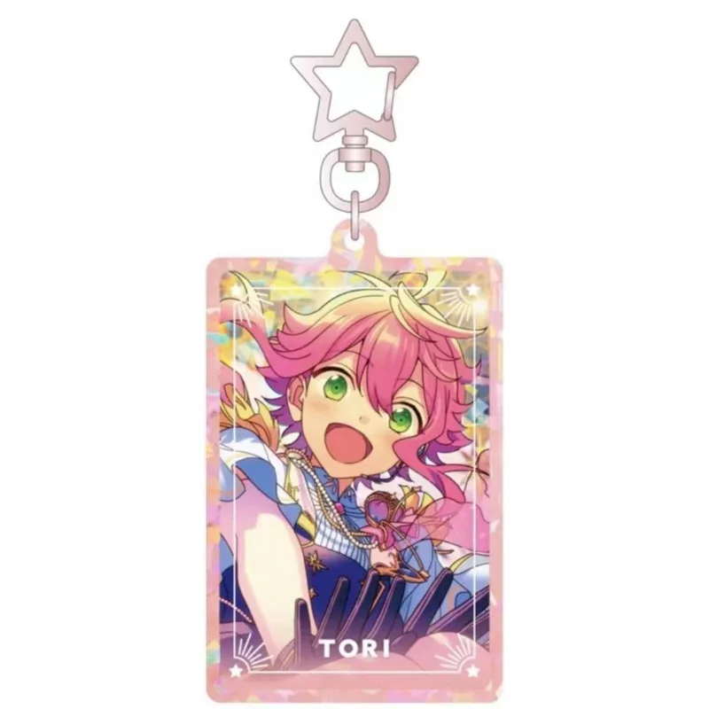 Ensemble Stars KeyChain Women Tori Himemiya Key Chain for Men KAZEHAYA TATSUMI Key Ring Tenshouin Eichi Acrylic Keyring Cos Gift