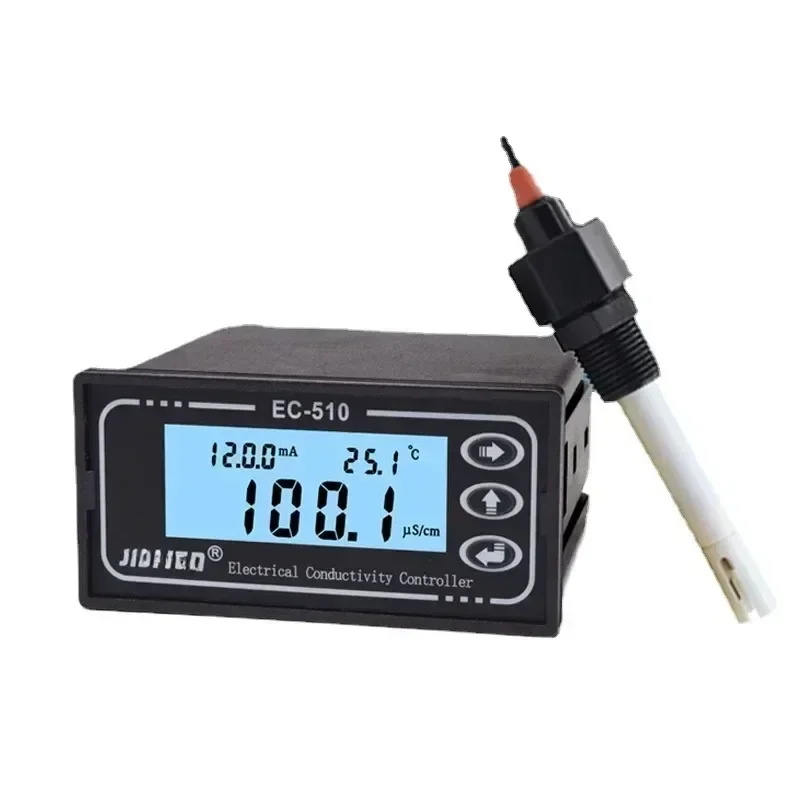 Online Conductivity Meter Pure Water Detection TDSEC Meter Conductivity Sensor Electrode EC-510 Jishen EC451