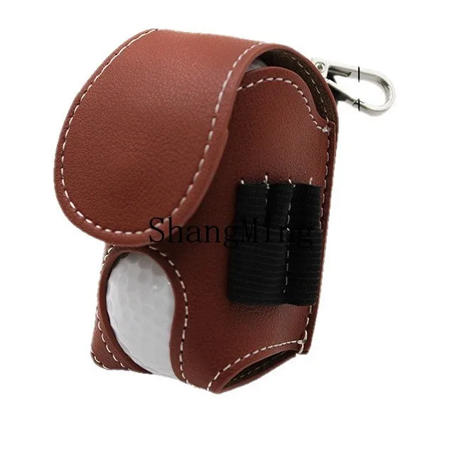 

PYH Hot Sale PU Golf Bag Outdoor Waist Hanging Golf Nail Set Nail Storage Bag