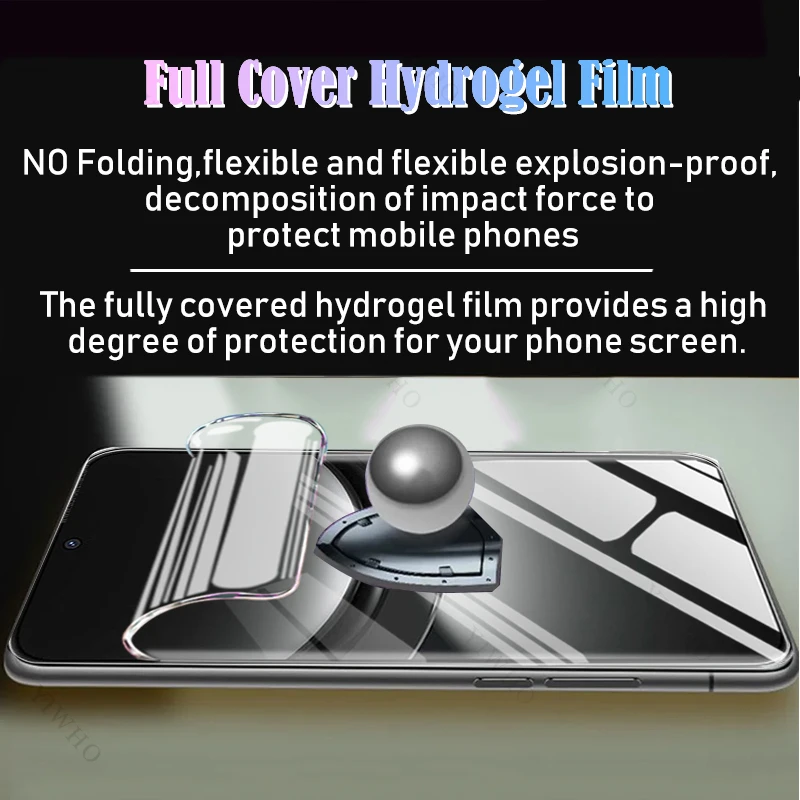 4-1psc Front Safety Hydrogel Film for Huawei Nova 12 6.7