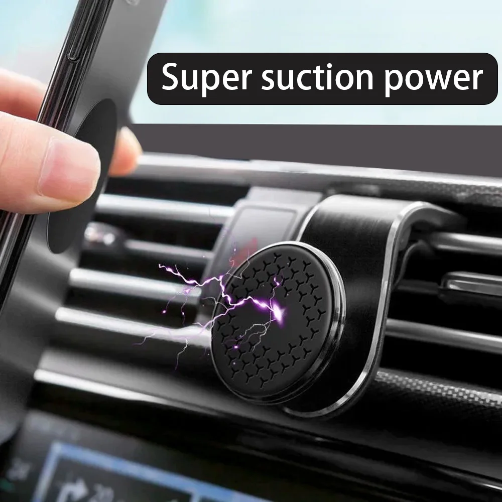 

Magnetic Phone Holder Car For iPhone Huawei Samsung Xiaomi Universal Phone Stand Phone Accessories GPS Support In Car Bracket