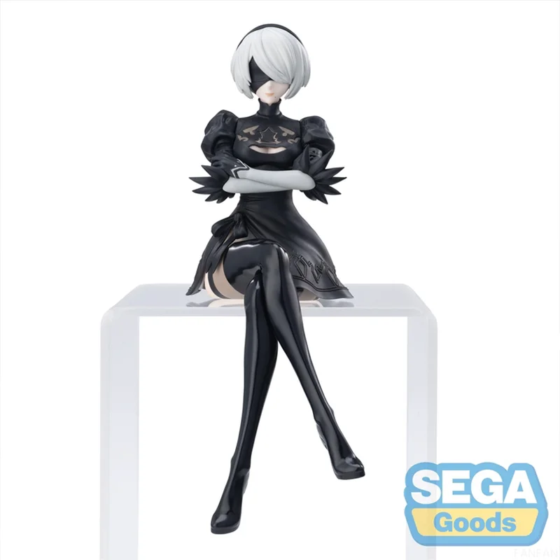 

[Original Genuine] In Stock Sega Nier:automata Ver1.1A PM Chokonose Figure Yorha No. 2 Type B Anime Figure Model Collector Toys