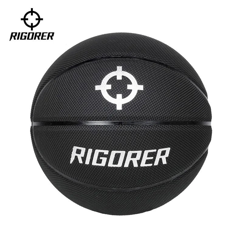 RIGORER Basketball No.7 Wear-resistant Ball Anti Slip Black technology  Indoor and Outdoor Specialized Basketball