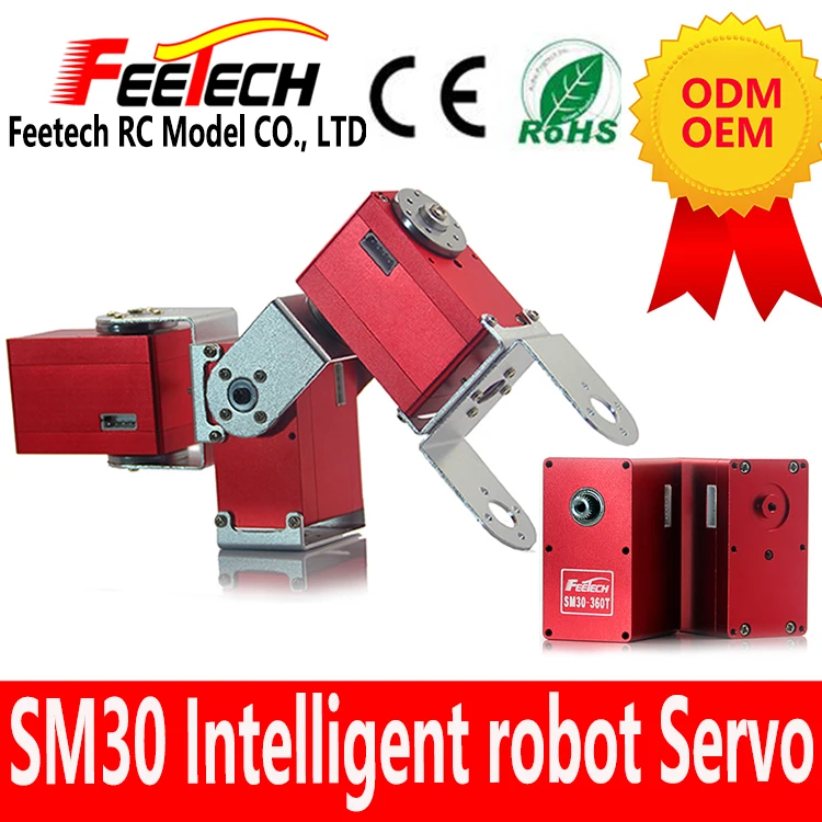 Motor Servo Roda Gigi Logam Digital SM30 30kg