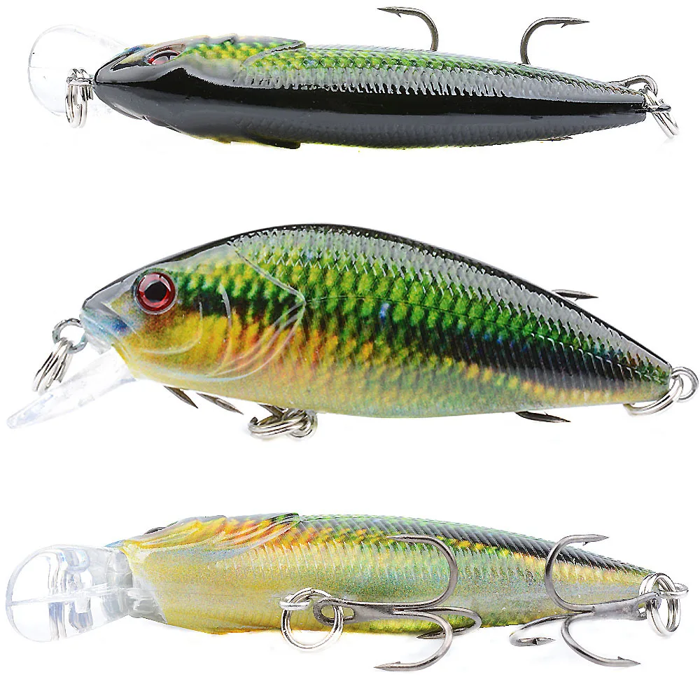 Minnow flotante Wobbler con UV resistente para pesca de carpa - imagen 4