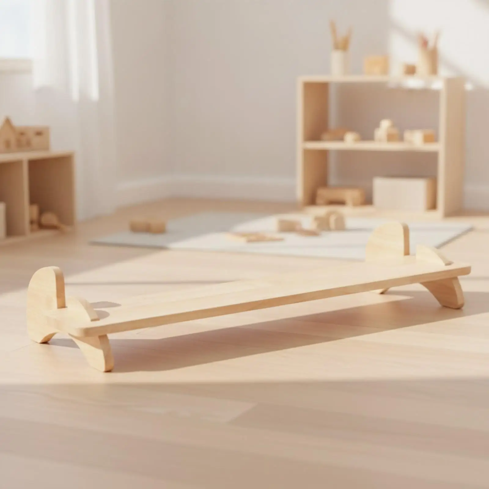 Wooden Painting Board Base for Children Easel Table Stand Art Paint Holder with Smooth Edge