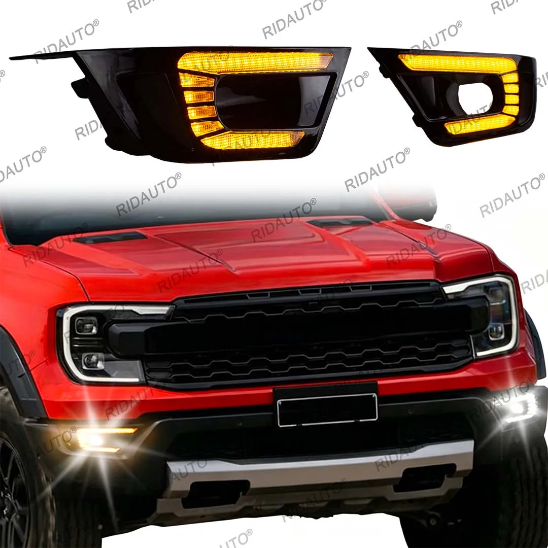 Front Fog light DRL Daytime Running Lights For RANGER Raptor 2023-2025+ Car Accessories Lights Daytime Running Light Day Light